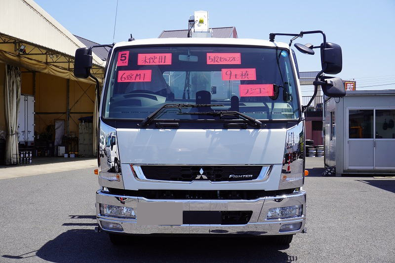 三菱 ファイター 中型/増トン 車両重機運搬 5段クレーン ラジコンの中古トラック画像2
