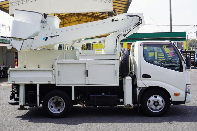 日野 デュトロ 小型 高所・建柱車 高所作業車 電工仕様｜画像2