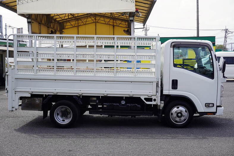 いすゞ エルフ 小型 平ボディ パワーゲート 床鉄板｜画像2