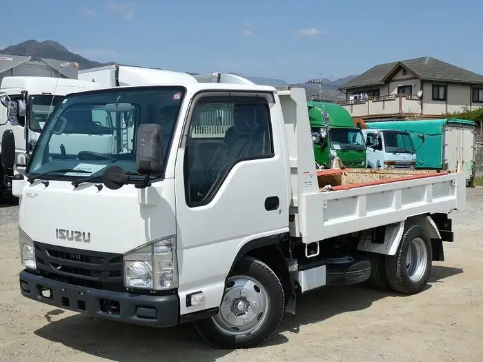 いすゞ エルフ 小型 ダンプ 強化 コボレーン の中古トラック【車両No.163890】