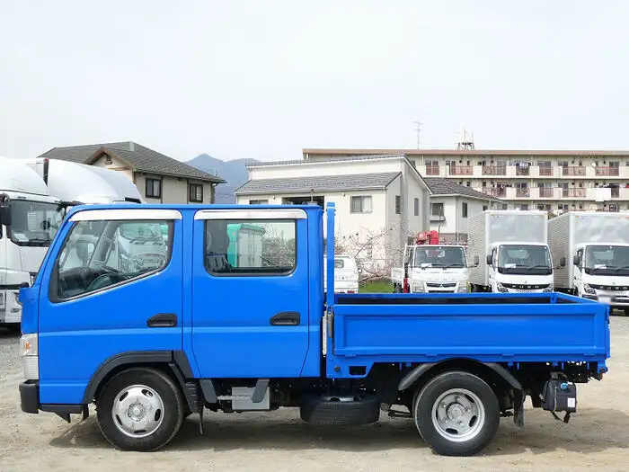 三菱 キャンター 小型 平ボディ Wキャブ TKG-FBA20の中古トラック画像7