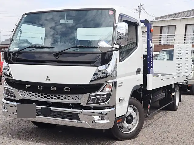 三菱 キャンター 小型 車両重機運搬 ラジコン ウインチの中古トラック画像1