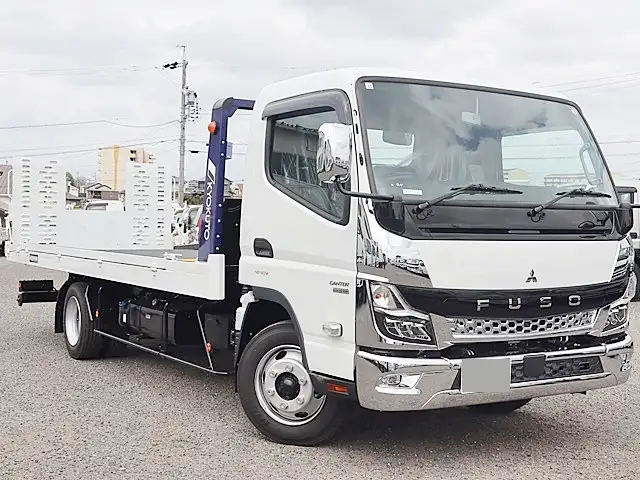 三菱 キャンター 小型 車両重機運搬 ラジコン ウインチの中古トラック画像2