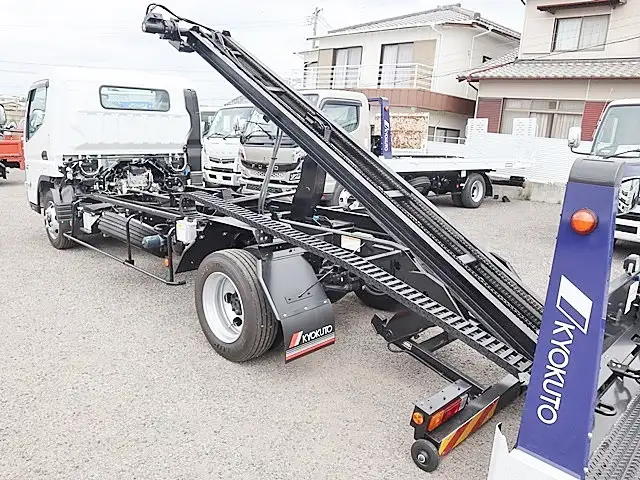 三菱 キャンター 小型 車両重機運搬 ラジコン ウインチの中古トラック画像10