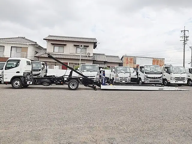 三菱 キャンター 小型 車両重機運搬 ラジコン ウインチの中古トラック画像6