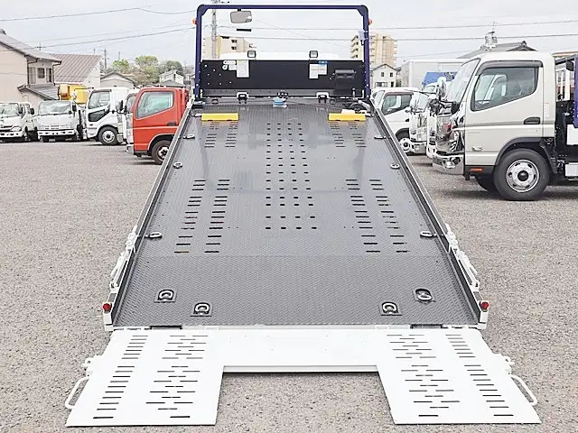 三菱 キャンター 小型 車両重機運搬 ラジコン ウインチの中古トラック画像8