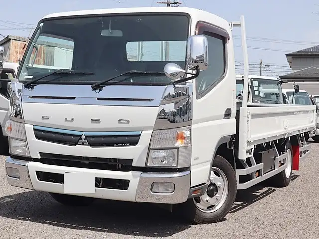 三菱 キャンター 小型 平ボディ 床鉄板 TPG-FEB50の中古トラック画像1