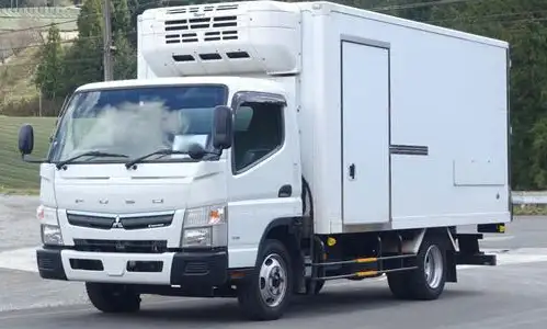 三菱 キャンター 小型 冷凍冷蔵 低温 床アルミ の中古トラック【車両No.163968】