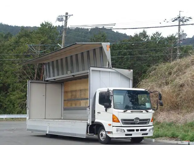 日野 レンジャー 中型/増トン ウイング エアサス TKG-FC9JNAG｜画像1