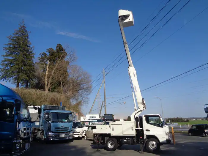 三菱 キャンター 小型 高所・建柱車 高所作業車 電工仕様の中古トラック画像11