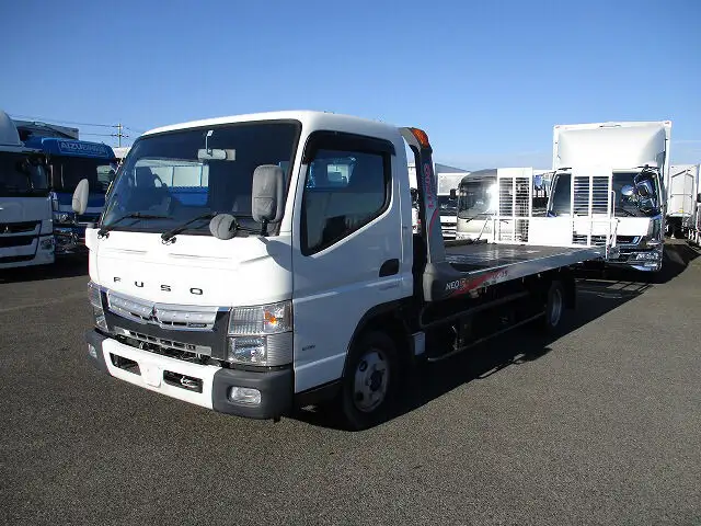 三菱 キャンター 小型 車両重機運搬 ラジコン ウインチの中古トラック画像1