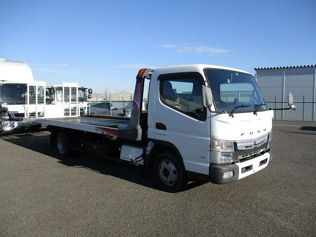 三菱 キャンター 小型 車両重機運搬 ラジコン ウインチの中古トラック画像3