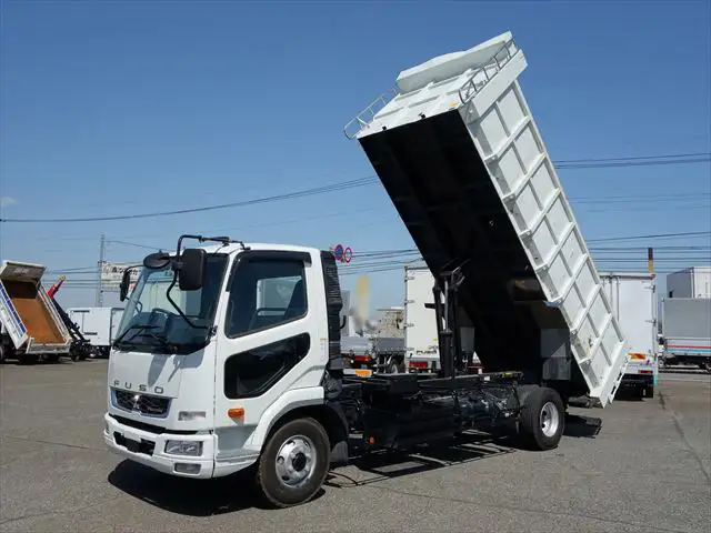 三菱 ファイター 中型/増トン ダンプ 土砂禁 ベッドの中古トラック画像4