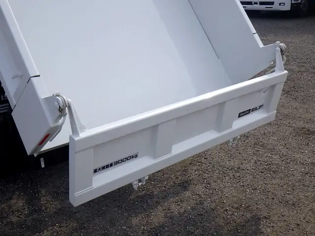 いすゞ エルフ 小型 ダンプ 強化 ステンレス張りの中古トラック画像5