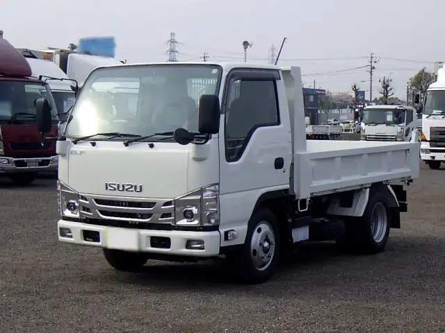 いすゞ エルフ 小型 ダンプ 強化 ステンレス張り の中古トラック【車両No.164059】