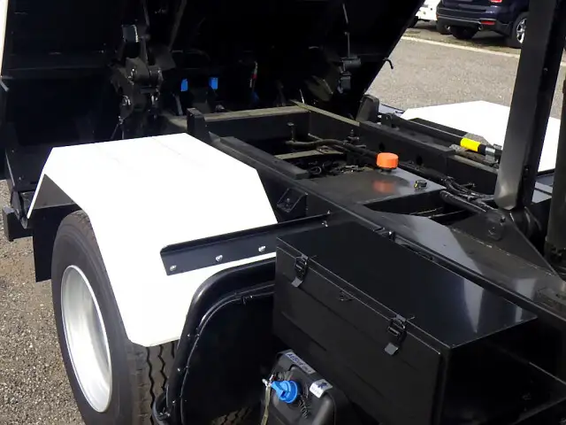 三菱 キャンター 小型 ダンプ ローダー コボレーンの中古トラック画像16