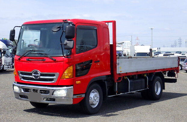日野 レンジャー 中型/増トン 平ボディ ベッド TKG-FD7JGAA の中古トラック【車両No.171610】