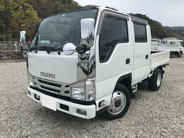 いすゞ エルフ 小型 平ボディ 10尺 BKG-NJS85A