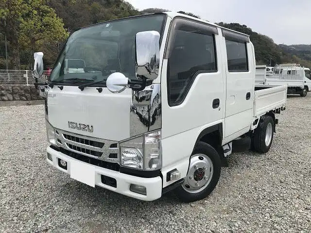 いすゞ エルフ 小型 平ボディ 10尺 BKG-NJS85A の中古トラック