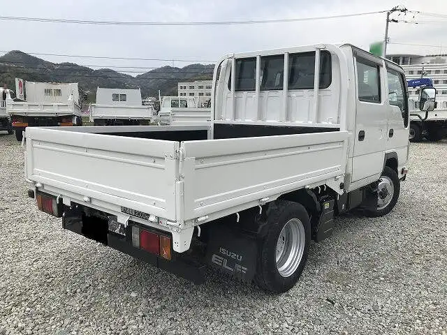 いすゞ エルフ 小型 平ボディ Wキャブ BKG-NJS85Aの中古トラック画像2