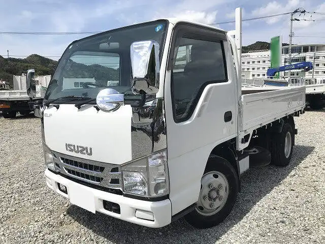 いすゞ エルフ 小型 平ボディ 床鉄板 BDG-NKR85A の中古トラック【車両No.164102】