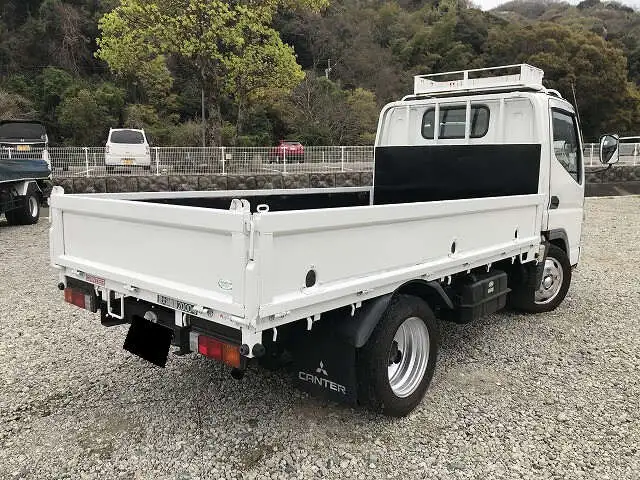 三菱 キャンター 小型 平ボディ 床鉄板 PA-FE70BBの中古トラック画像2