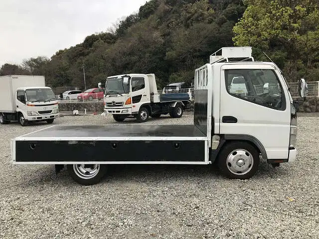 三菱 キャンター 小型 平ボディ 床鉄板 PA-FE70BBの中古トラック画像4