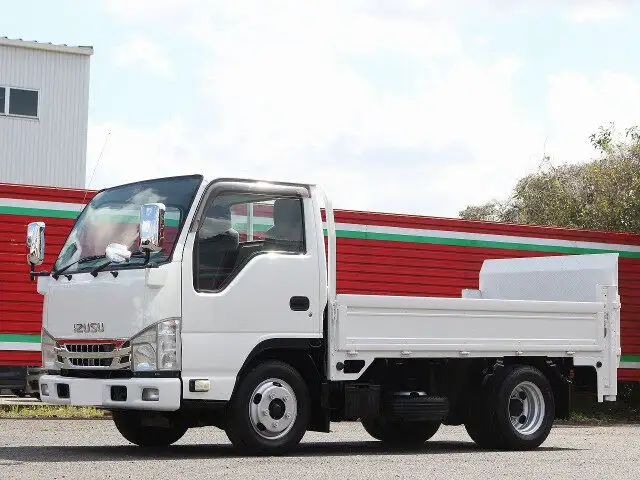 いすゞ エルフ 小型 平ボディ パワーゲート TKG-NJR85A の中古トラック【車両No.164113】