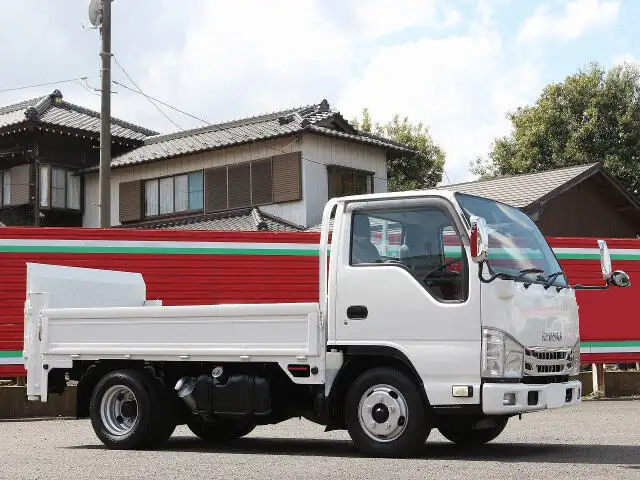 いすゞ エルフ 小型 平ボディ パワーゲート TKG-NJR85Aの中古トラック画像2