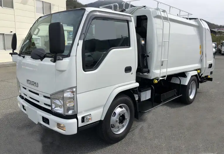いすゞ エルフ 小型 パッカー車 プレス式 TKG-NKR85Nの中古トラック画像1