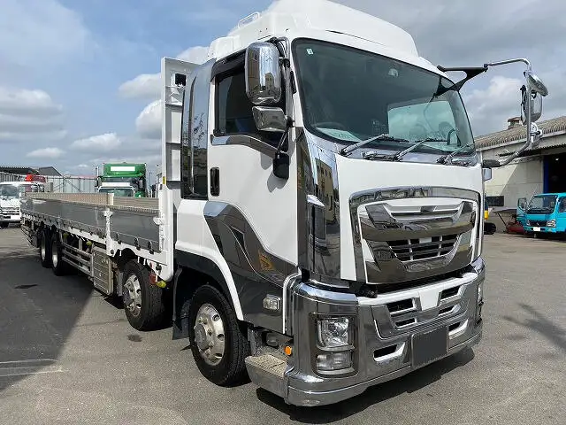 いすゞ ギガ 大型 平ボディ 2PG-CYJ77C の中古トラック【車両No