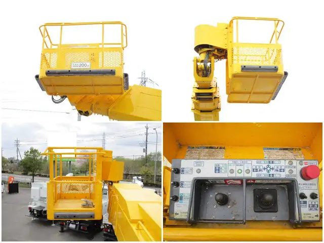 日野 レンジャー 中型/増トン 高所・建柱車 高所作業車 BDG-FC6JGWAの中古トラック画像10