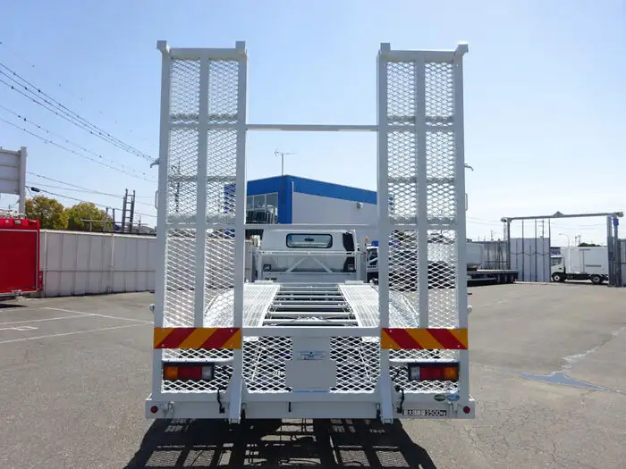 三菱 キャンター 小型 車両重機運搬 ラジコン ウインチの中古トラック画像4