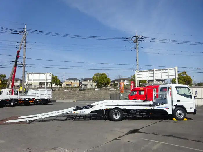 三菱 キャンター 小型 車両重機運搬 ラジコン ウインチの中古トラック画像9