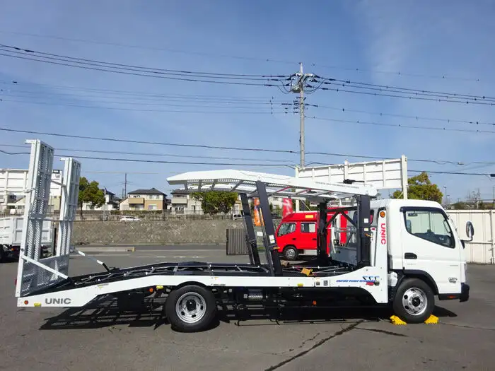 三菱 キャンター 小型 車両重機運搬 ラジコン ウインチの中古トラック画像11