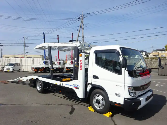 三菱 キャンター 小型 車両重機運搬 ラジコン ウインチの中古トラック画像3