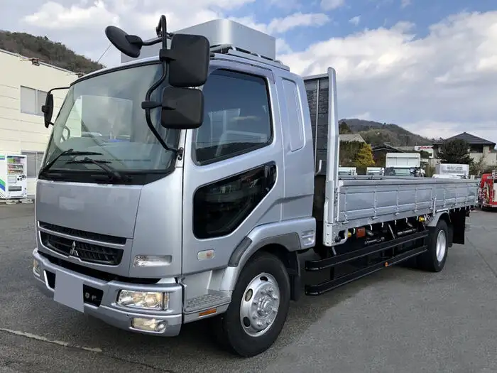 三菱 ファイター 中型/増トン 平ボディ ベッド PJ-FK62FZの中古トラック画像1