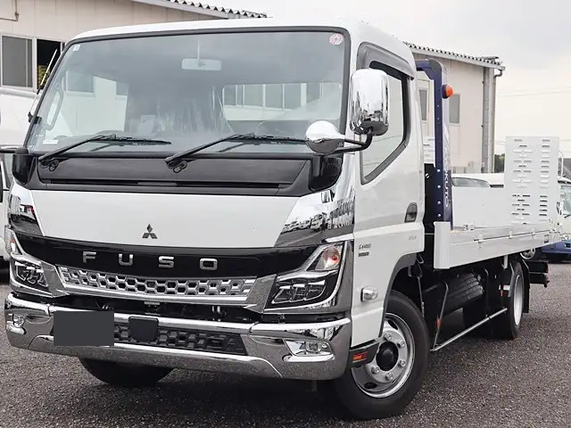 三菱 キャンター 小型 車両重機運搬 ラジコン ウインチの中古トラック画像1
