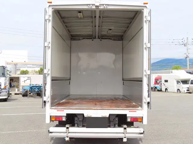 三菱 キャンター 小型 ウイング パワーゲート 床鉄板の中古トラック画像6