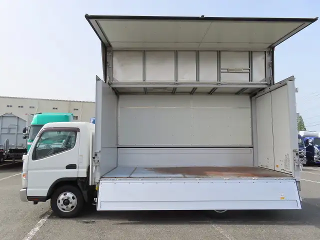 三菱 キャンター 小型 ウイング パワーゲート 床鉄板の中古トラック画像11