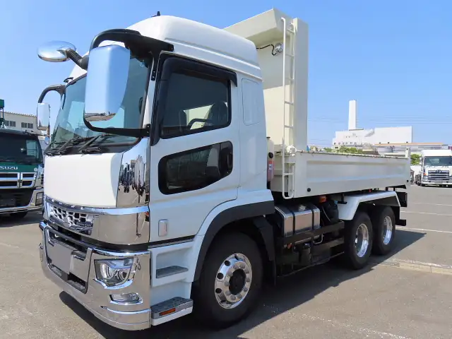 三菱 スーパーグレート 大型 ダンプ ハイルーフ コボレーン の中古トラック【車両No.158573】