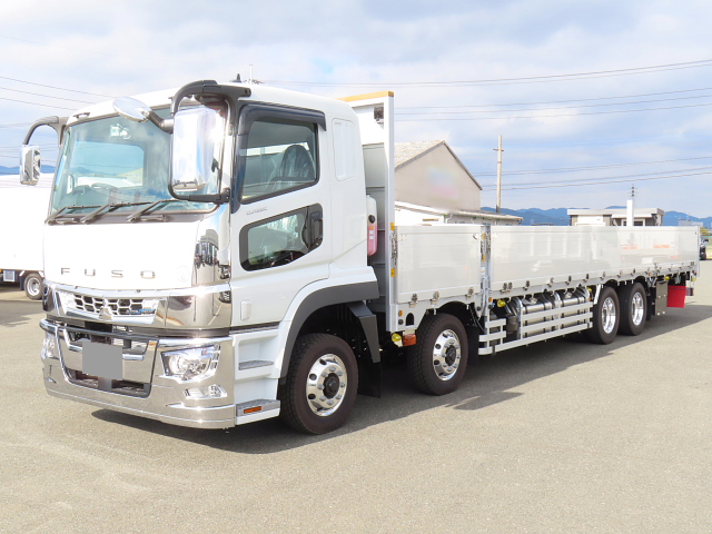 三菱 スーパーグレート 大型 平ボディ ハイルーフ アルミブロック の中古トラック【車両No.127237】