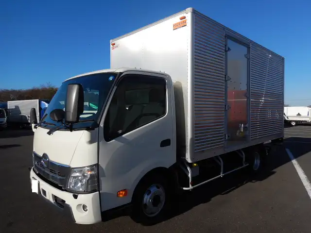 日野 デュトロ 小型 アルミバン パワーゲート サイドドア の中古トラック【車両No.157359】