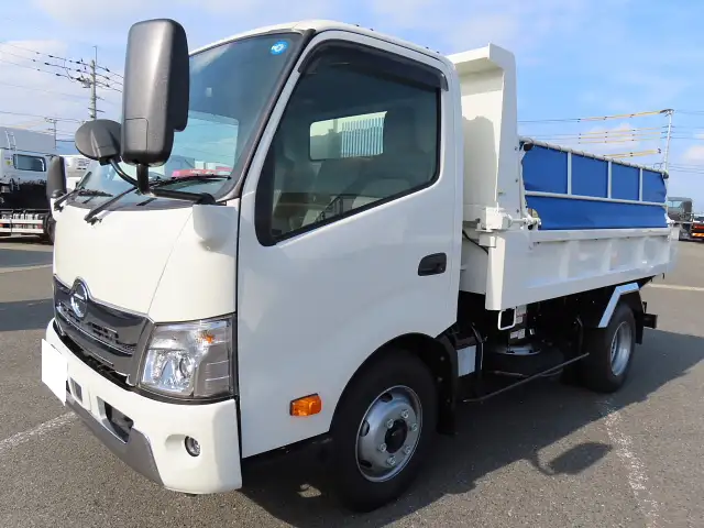 日野 デュトロ 小型 ダンプ Lゲート ローダーの中古トラック画像1
