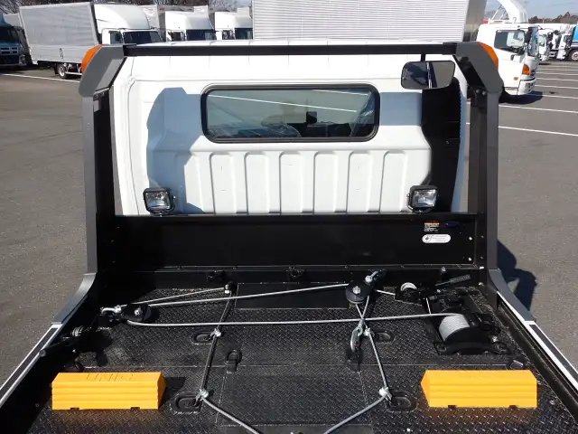 三菱 キャンター 小型 車両重機運搬 ラジコン ウインチの中古トラック画像5