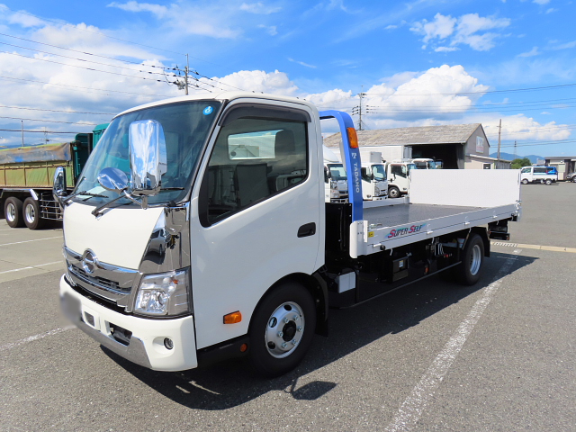 日野 デュトロ 小型 車両重機運搬 セーフティーローダー 2KG-XZU722M