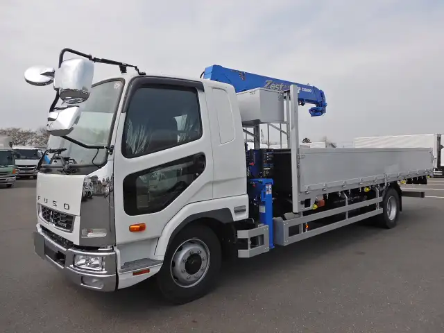 三菱 ファイター 中型/増トン クレーン付 アルミブロック 4段の中古トラック画像1