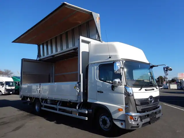 日野 レンジャー 中型/増トン ウイング パワーゲート エアサスの中古トラック画像3