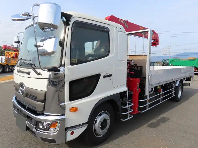 日野 レンジャー 中型/増トン クレーン付 アルミブロック 5段の中古トラック画像1