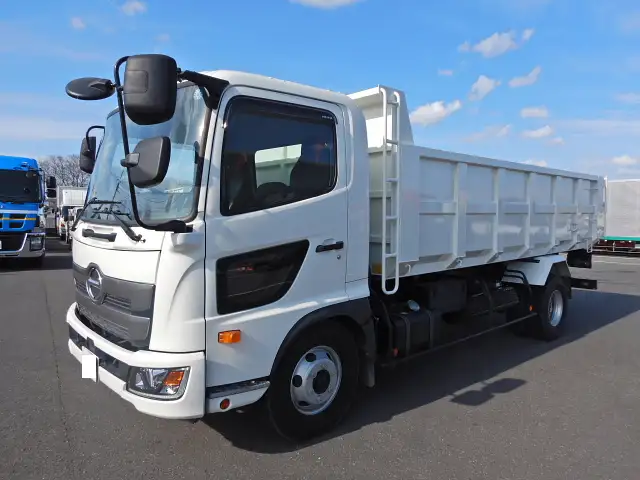 日野 レンジャー 中型/増トン ダンプ 土砂禁 2KG-FC2ABAの中古トラック画像1